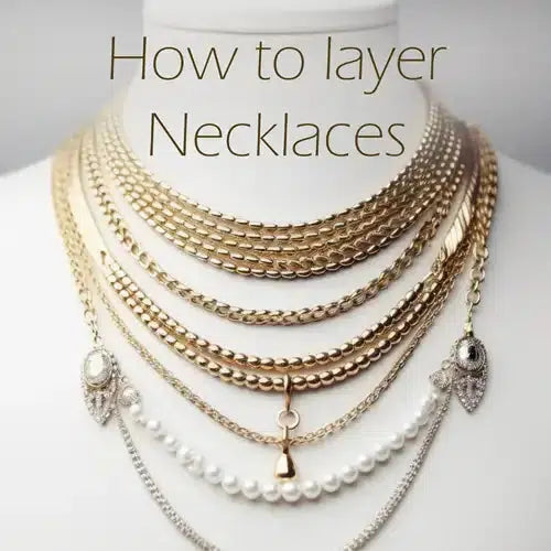 Necklace Separator for Layering 1 3 Necklaces Rhinestone 