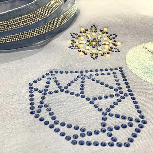 How to Apply Swarovski Hotfix Transfers & Motifs onto Fabric using a Heat-press