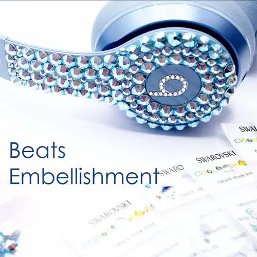 Bling your Beats Headphones using Swarovski Flatback Crystals