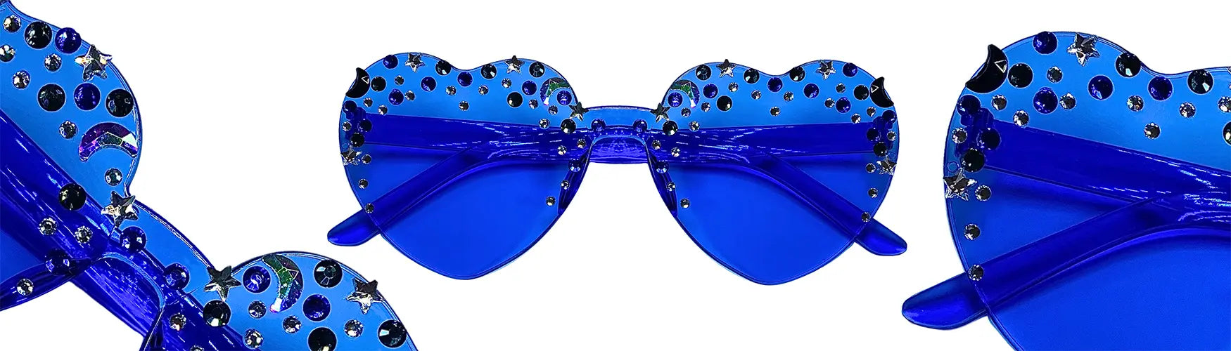 Estella Crystals Heart Sunglasses Rhinestone Embellishment Project