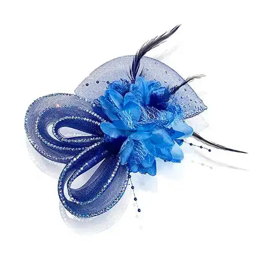 Wedding Fascinator Embellishment With Preciosa Rhinestones