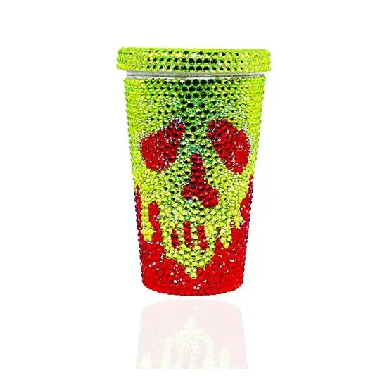 Preciosa Poison Apple Tumbler Preciosa Flatback Crystals Embellishment Project