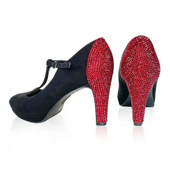 High Heel Shoes rhinestone embellishment with Swarovski Crystals