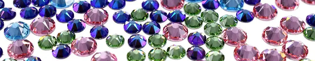 Crystal Nail Rhinestones Beads Flatback Glass Gems Stones Multi Shapes  Sizes Rhinestones Nail Crystals - style 3