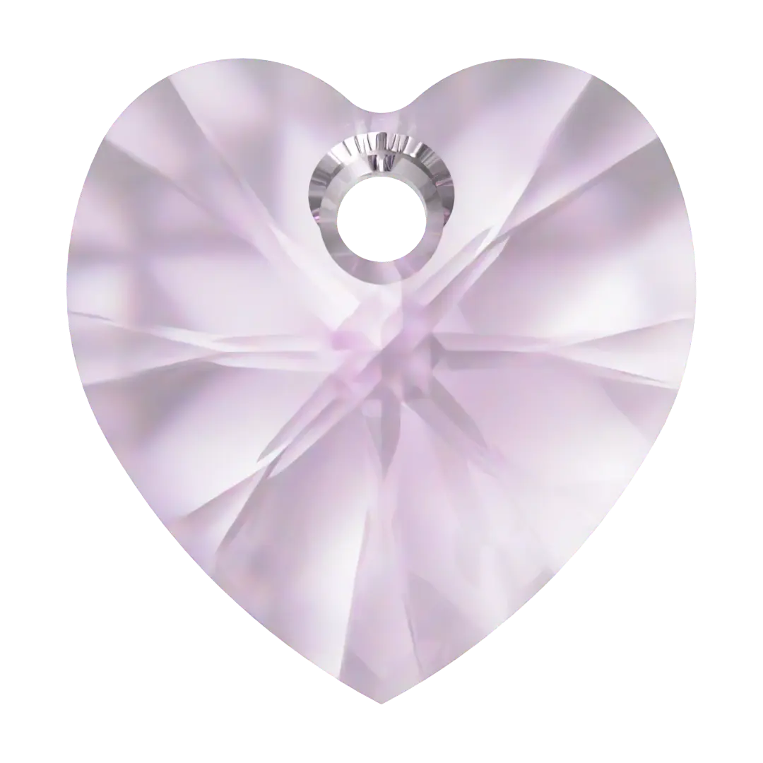 Swarovski Pendants Xilion Heart (6228) Light Amethyst