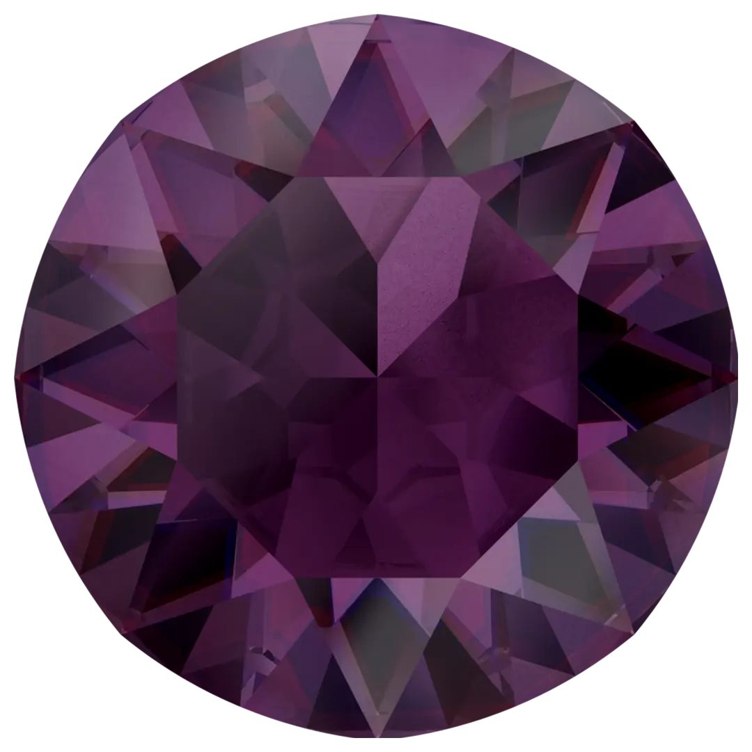 Serinity Chatons Round Stones (1028 & 1088) Amethyst Ignite UNFOILED