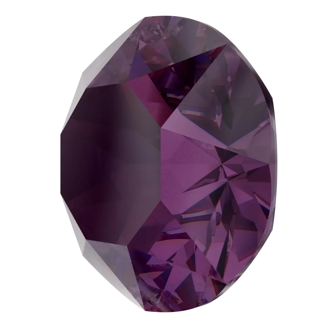 Serinity Chatons Round Stones (1028 & 1088) Amethyst Ignite UNFOILED