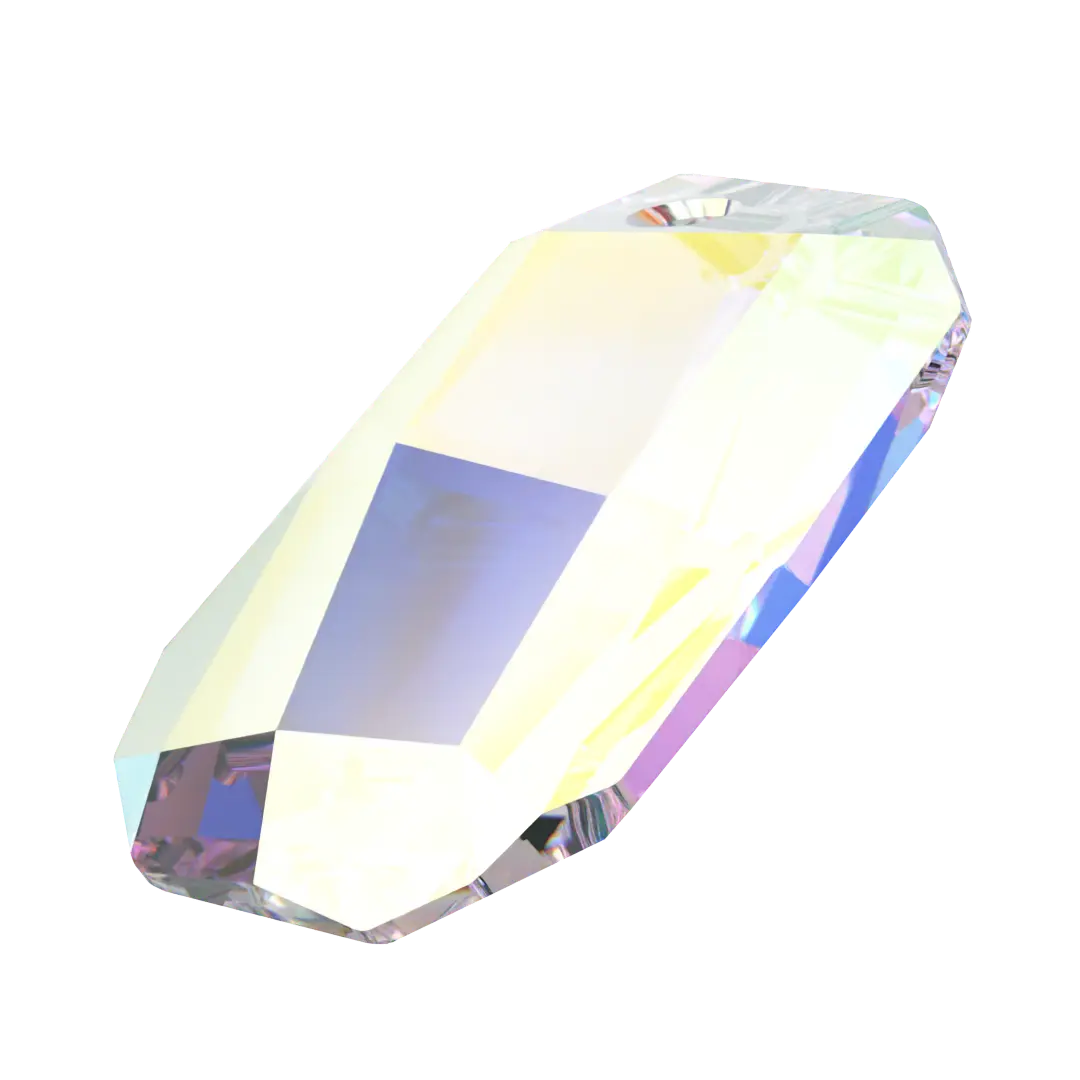 Swarovski Pendants Graphic (6685) Crystal AB