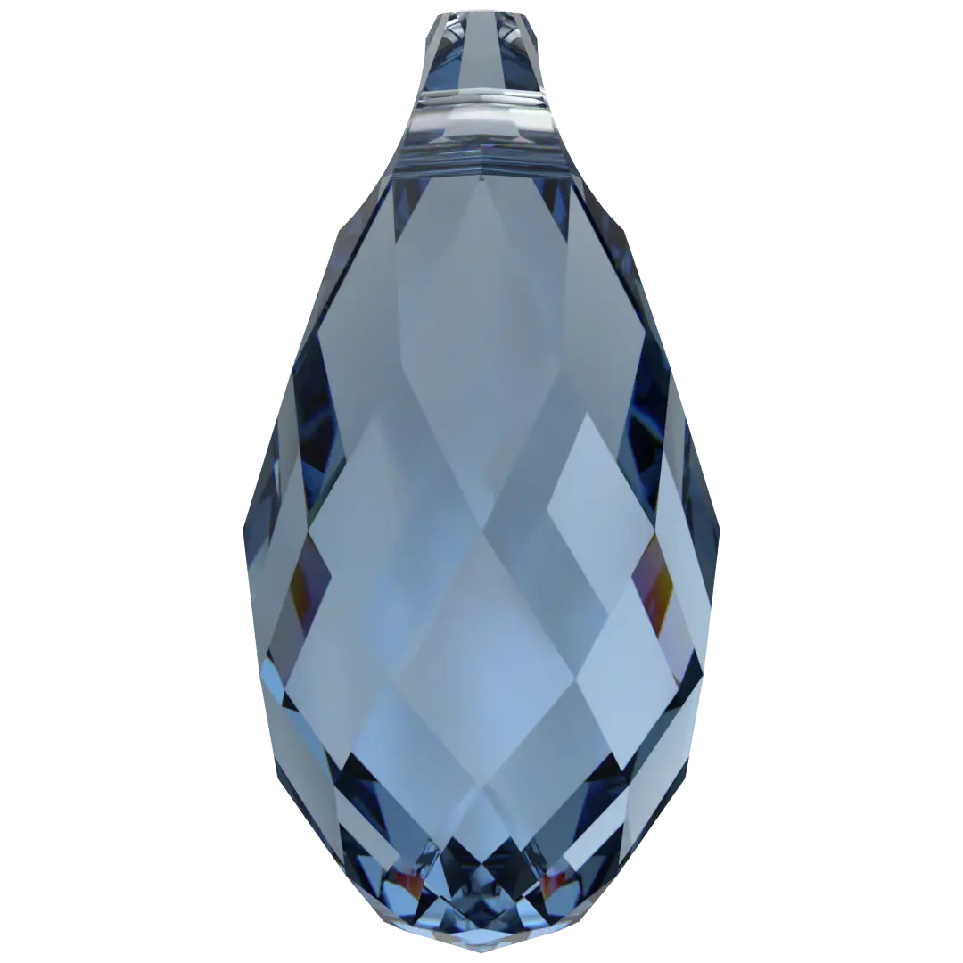 Swarovski Pendants Briolette (6010) Denim Blue