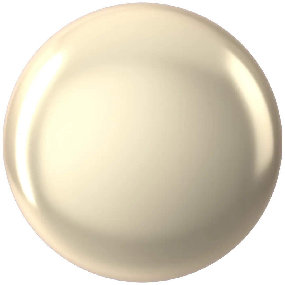 Swarovski Pearls Coin (5860) Crystal Cream