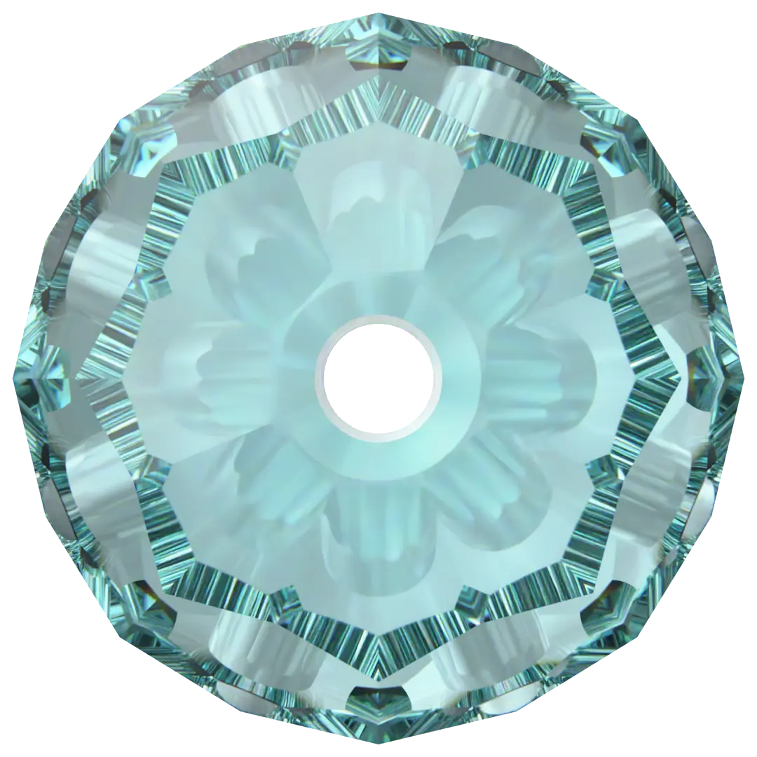 Swarovski Crystal Beads Round (5000) Light Turquoise