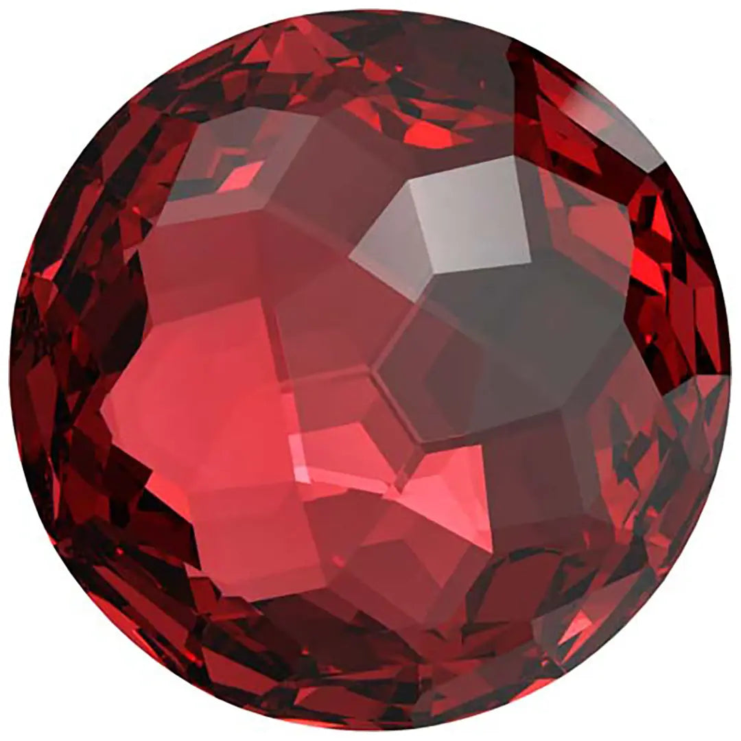 Serinity Chatons Round Stones Thin (1383) Scarlet