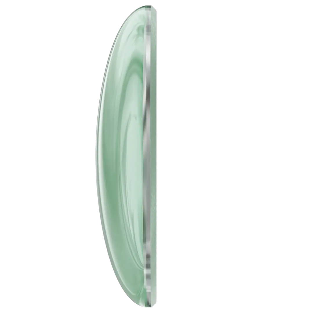 Serinity Flat Back Crystals Non Hotfix Oval Cabochon (2196/4) Crystal Mint Green