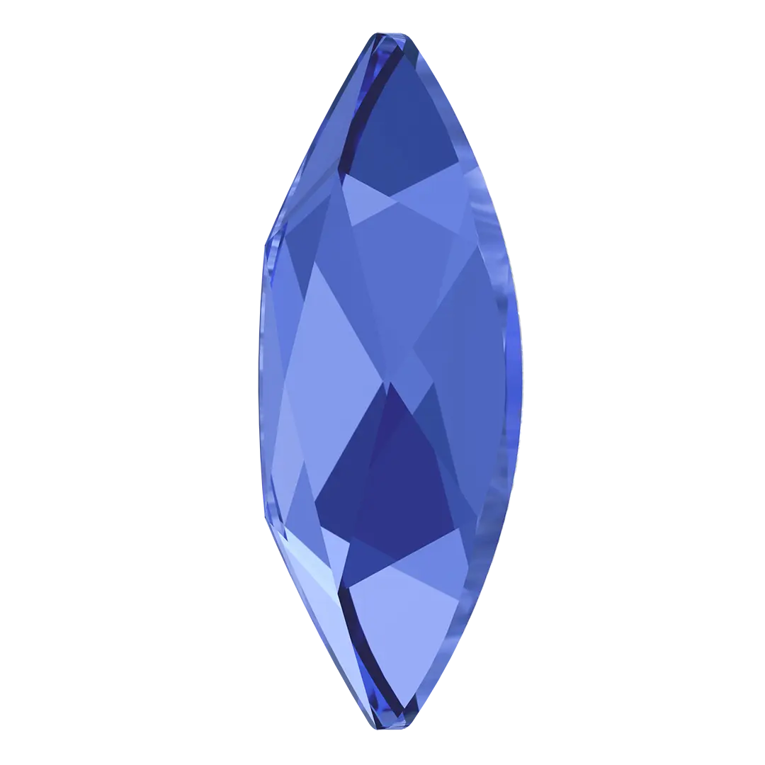 Serinity Flat Back Crystals Non Hotfix Marquise (2201) Sapphire