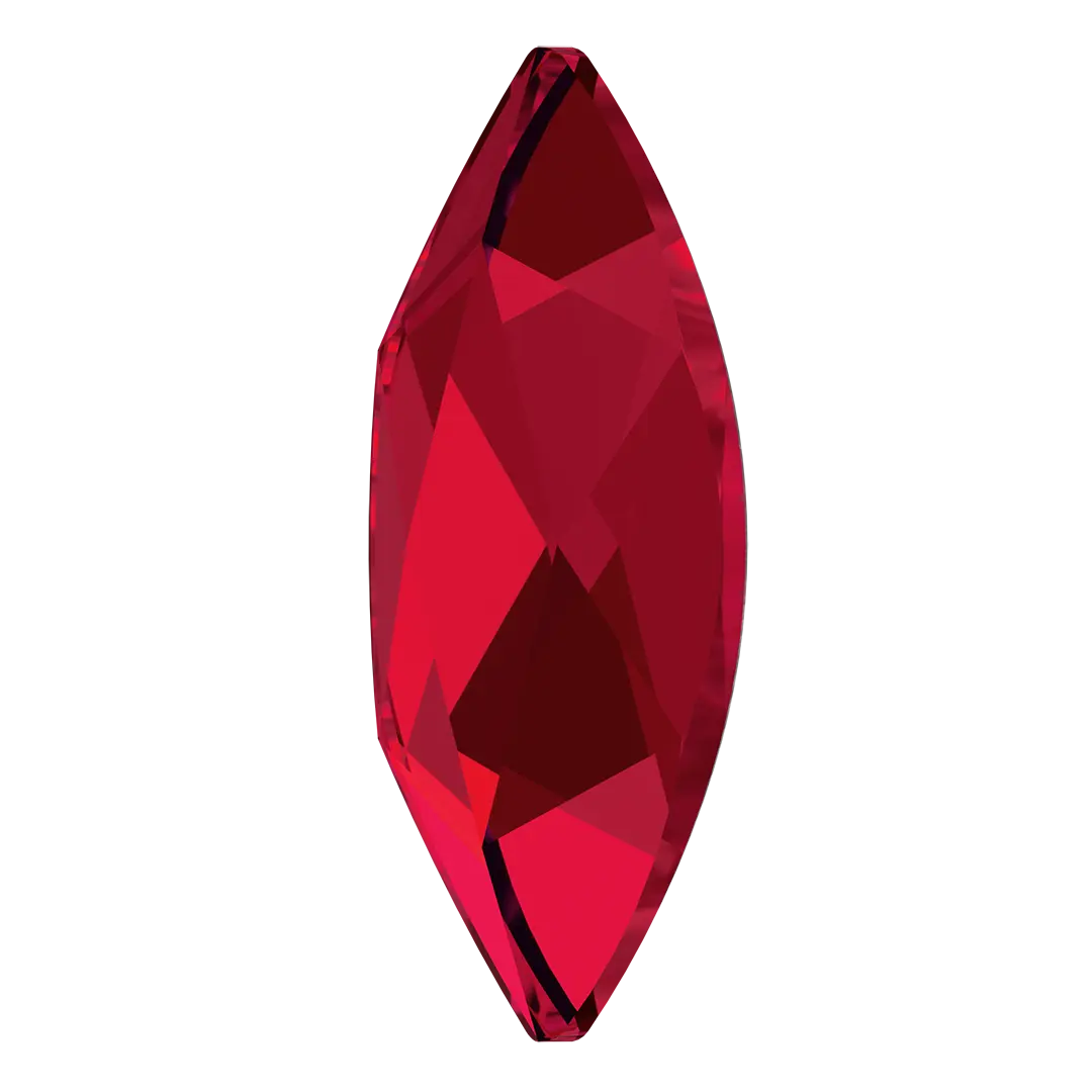 Serinity Flat Back Crystals Non Hotfix Marquise (2201) Scarlet