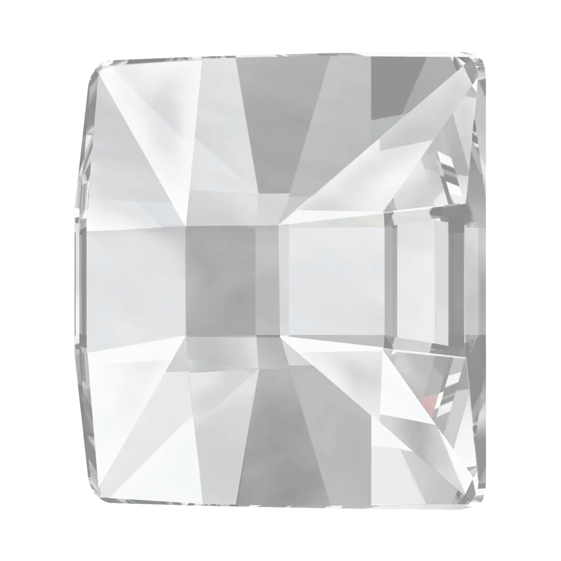 Swarovski Flat Back Crystals Non Hotfix Classic Square (2483) Crystal Comet Argent Light V