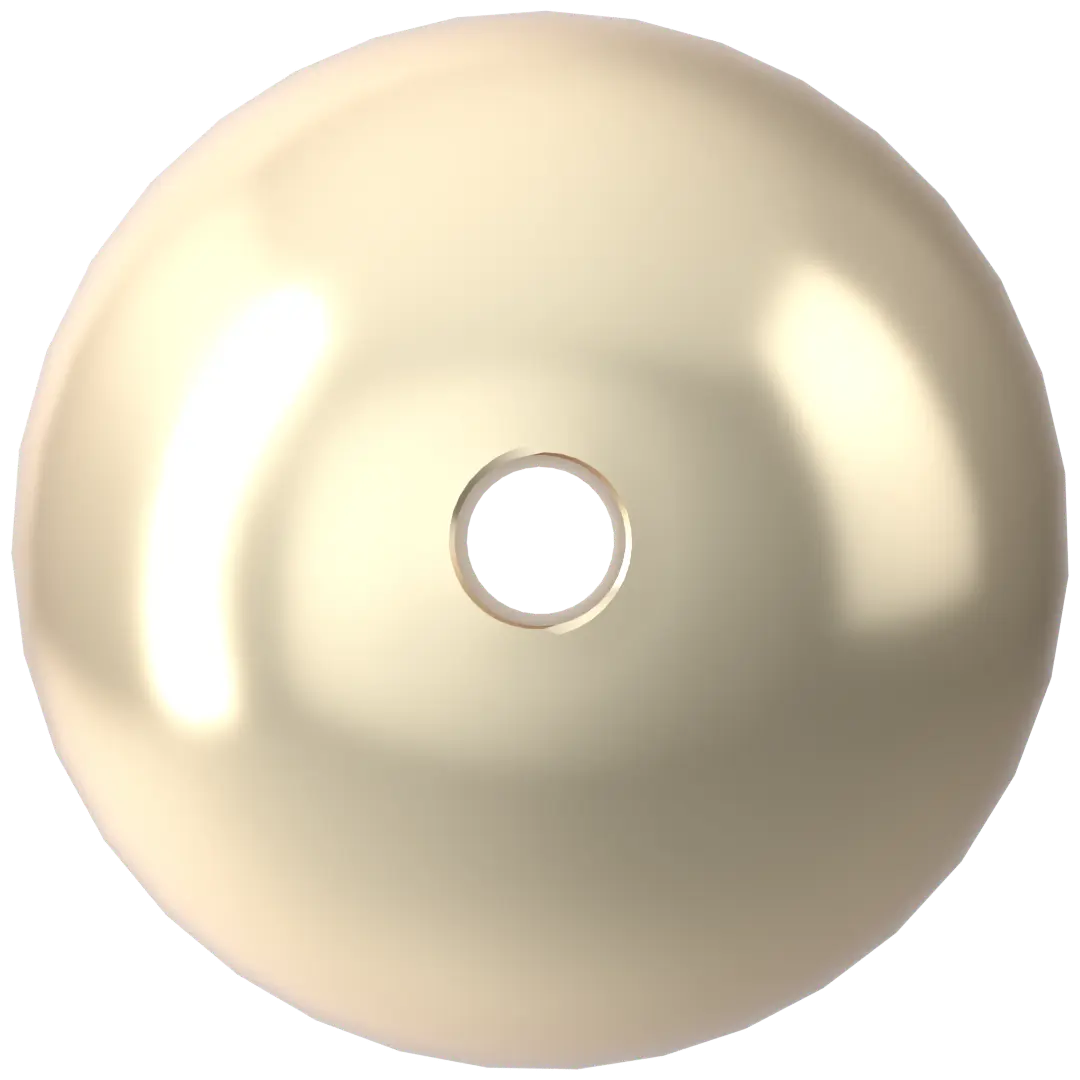 Swarovski Pearls Round (5810) Crystal Cream