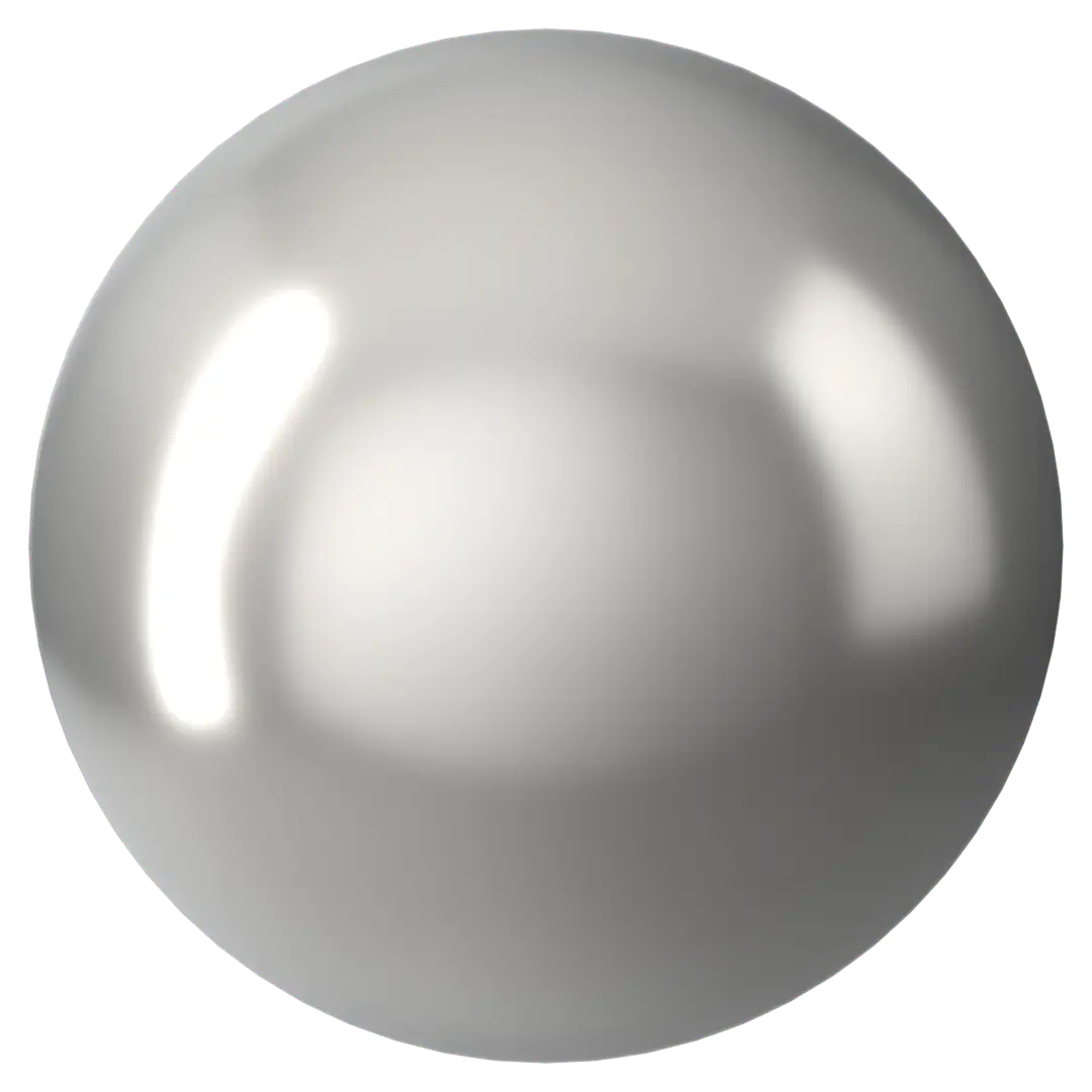 Swarovski Pearls Cabochon (5817) Crystal Light Grey