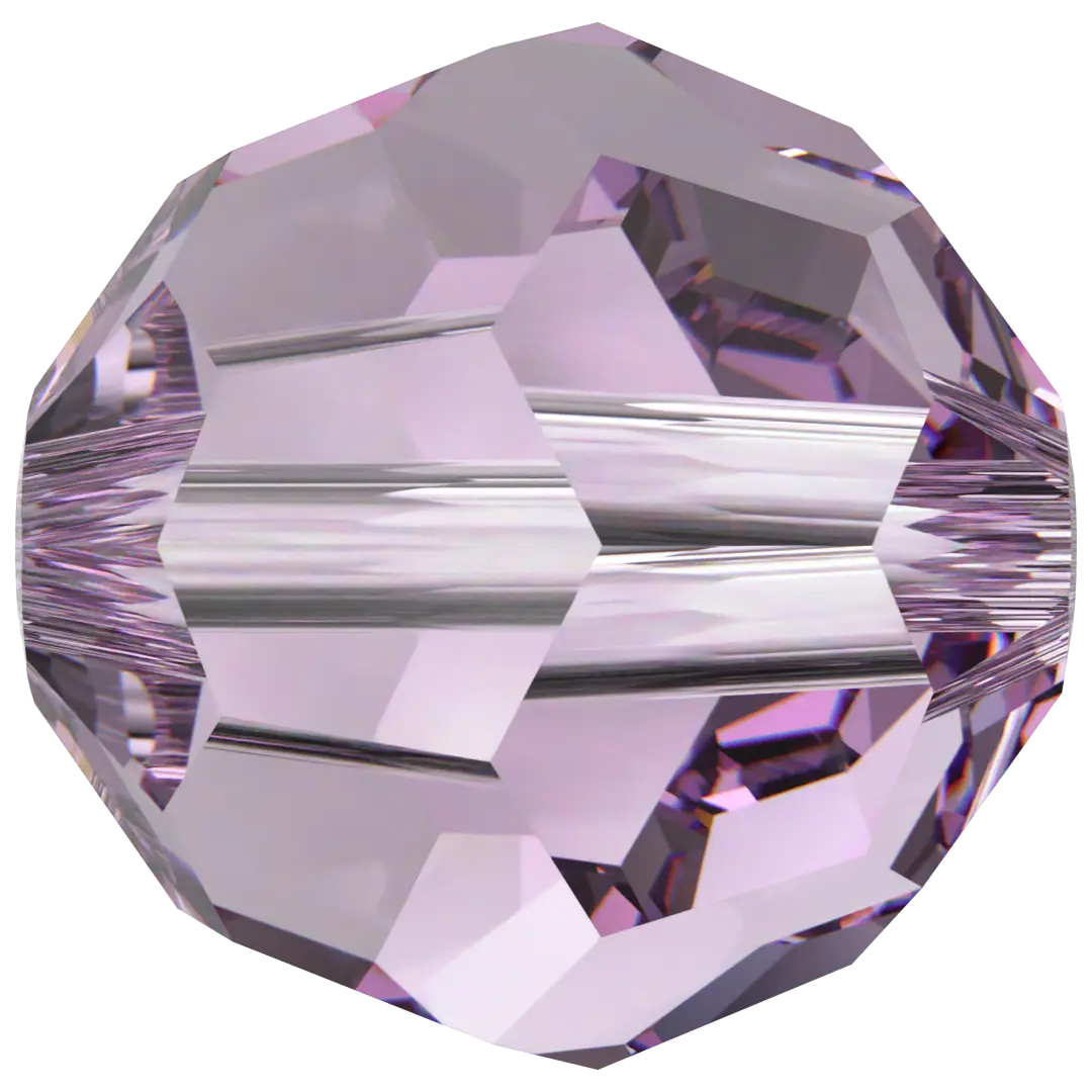 Swarovski Crystal Beads Round (5000) Light Amethyst