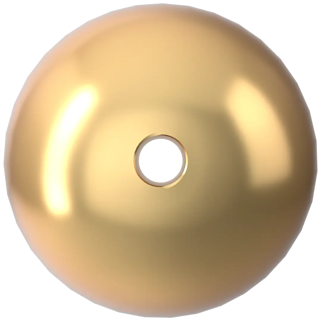 Swarovski Pearls Round (5810) Crystal Gold