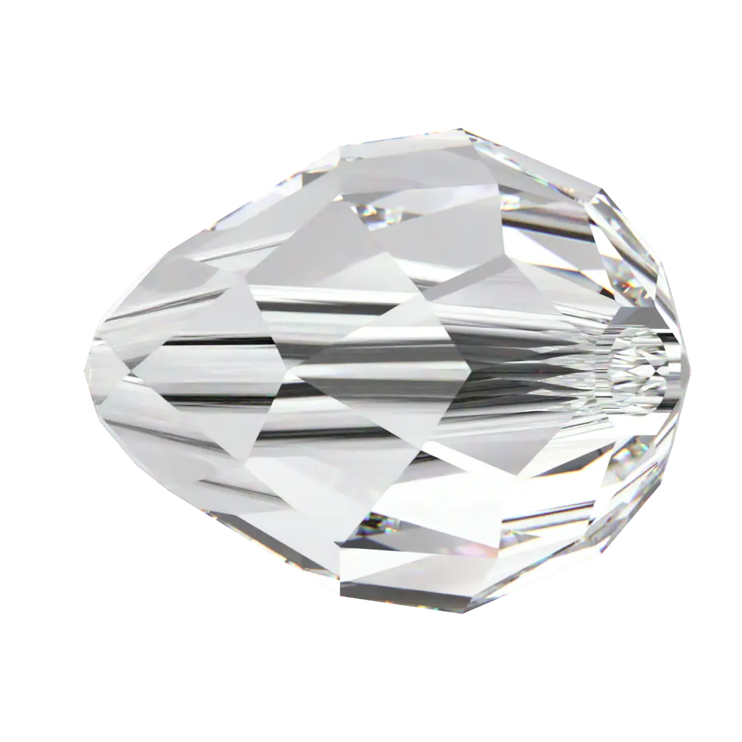 Swarovski Crystal Beads Drop (5500) Crystal