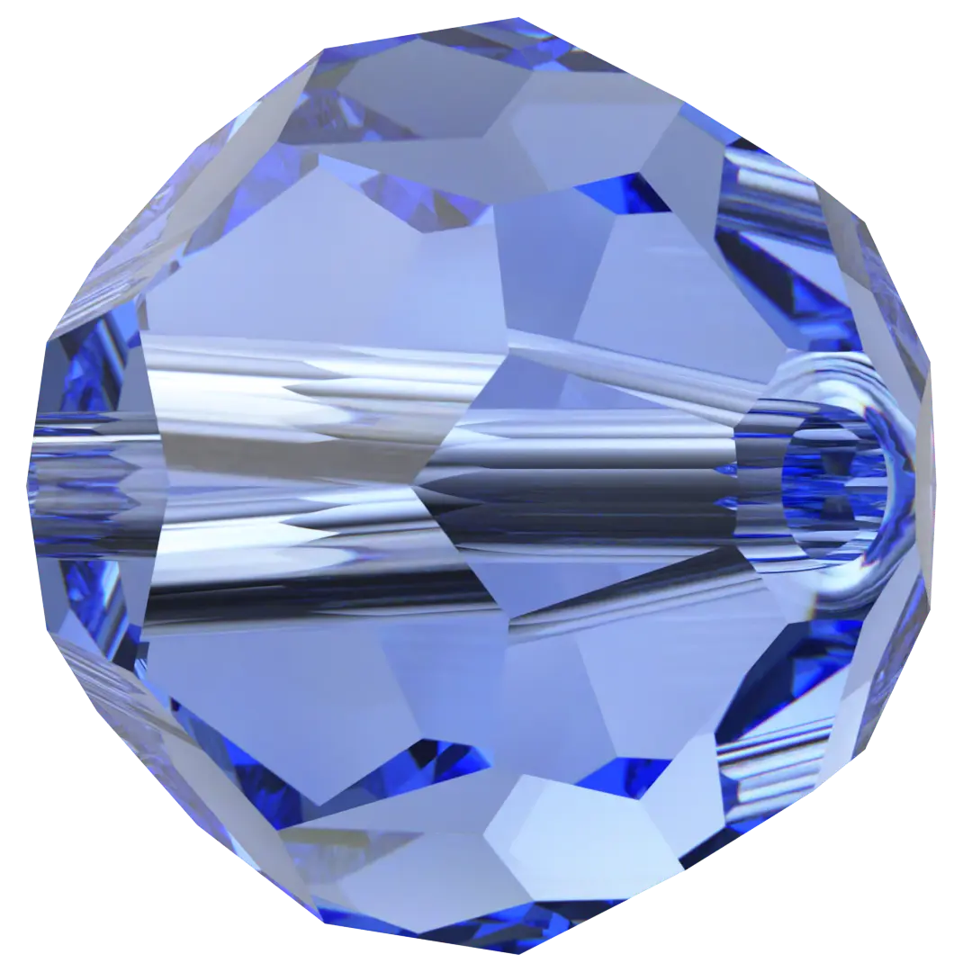 Swarovski Crystal Beads Round (5000) Sapphire