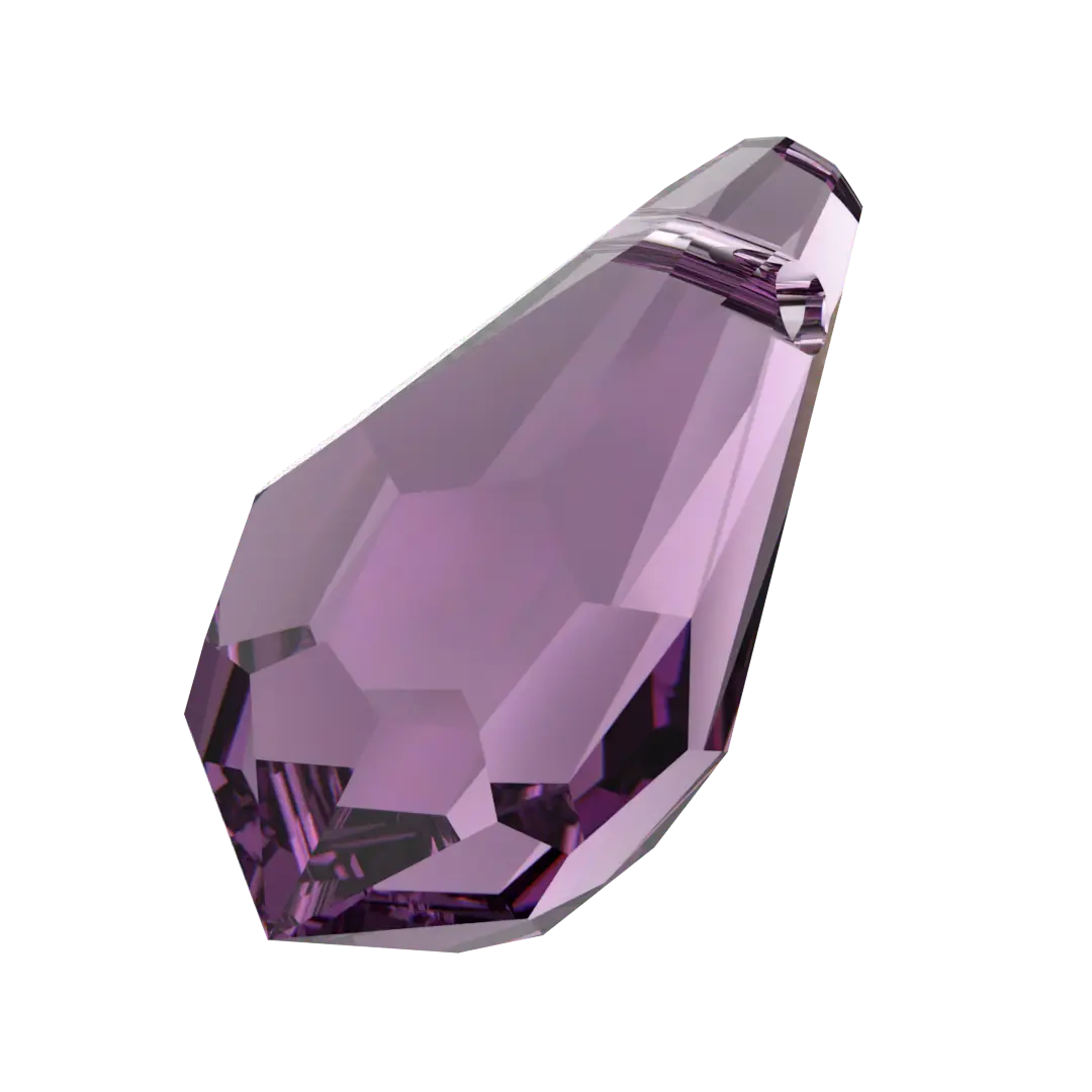 Swarovski Pendants Teardrop (6000) Amethyst