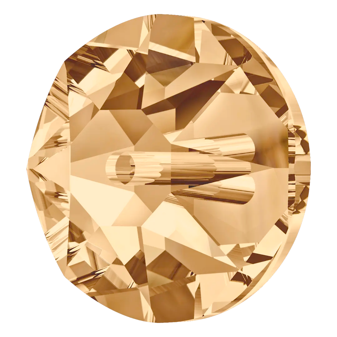 Serinity Sew On Crystals Round Lochrose (3188) Crystal Golden Shadow