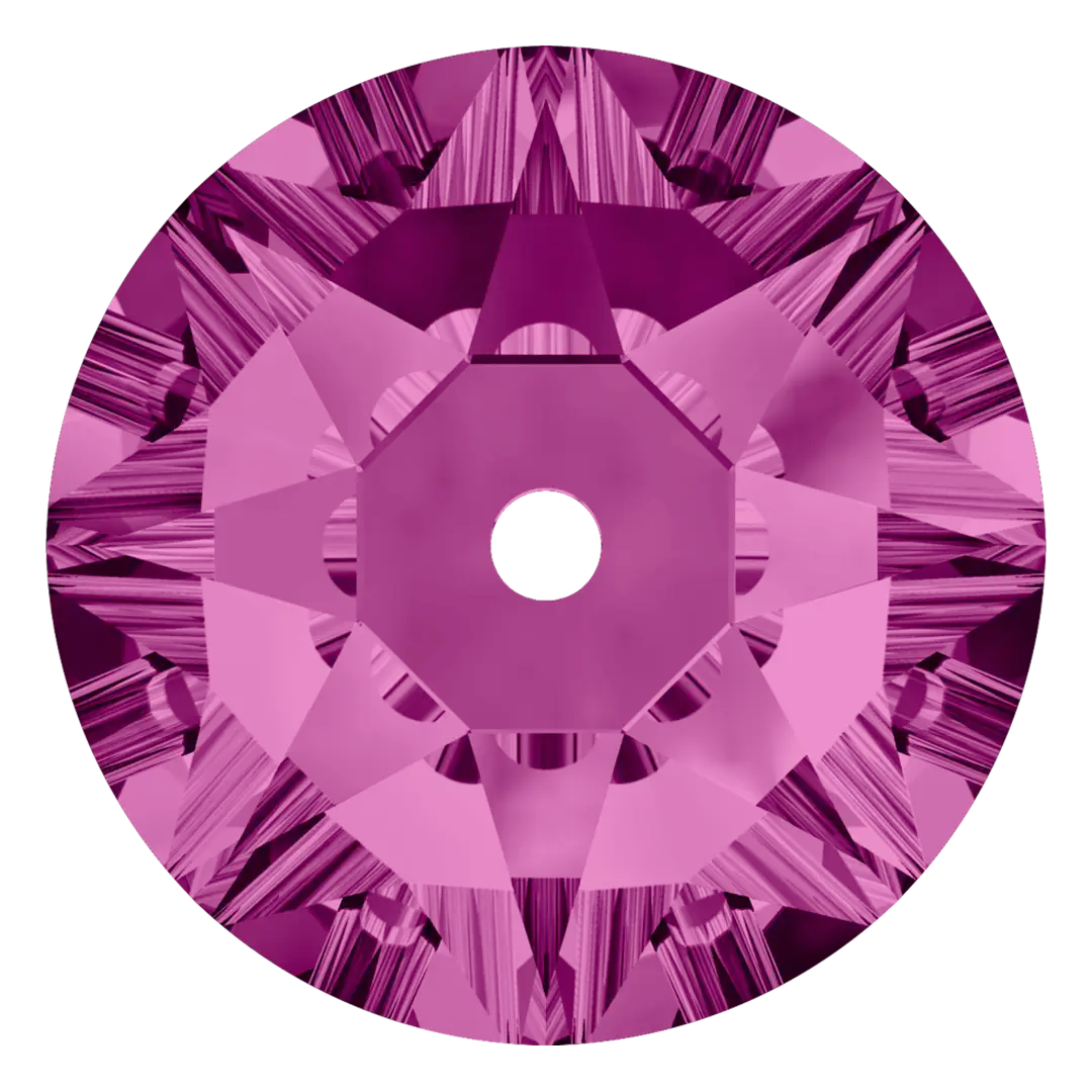 Swarovski Sew On Crystals Xirius Lochrose (3188) Fuchsia