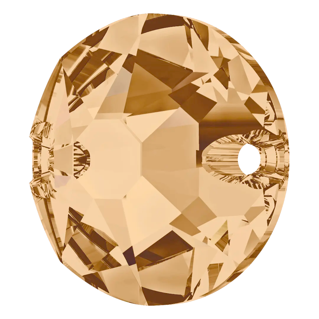 Serinity Sew On Crystals Round (3288) Crystal Golden Shadow