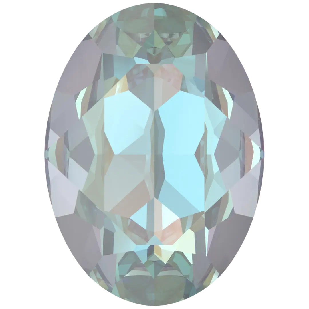 Swarovski Fancy Stones Oval (4120) Crystal Serene Gray Delite UNFOILED