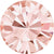 Preciosa Chatons Round Stones Dusty Pink