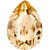 Preciosa Fancy Stones Baroque Pear Light Colorado Topaz