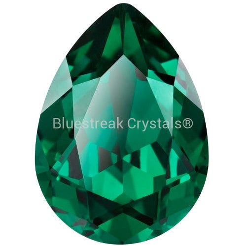 Preciosa Fancy Stones Baroque Pear Emerald