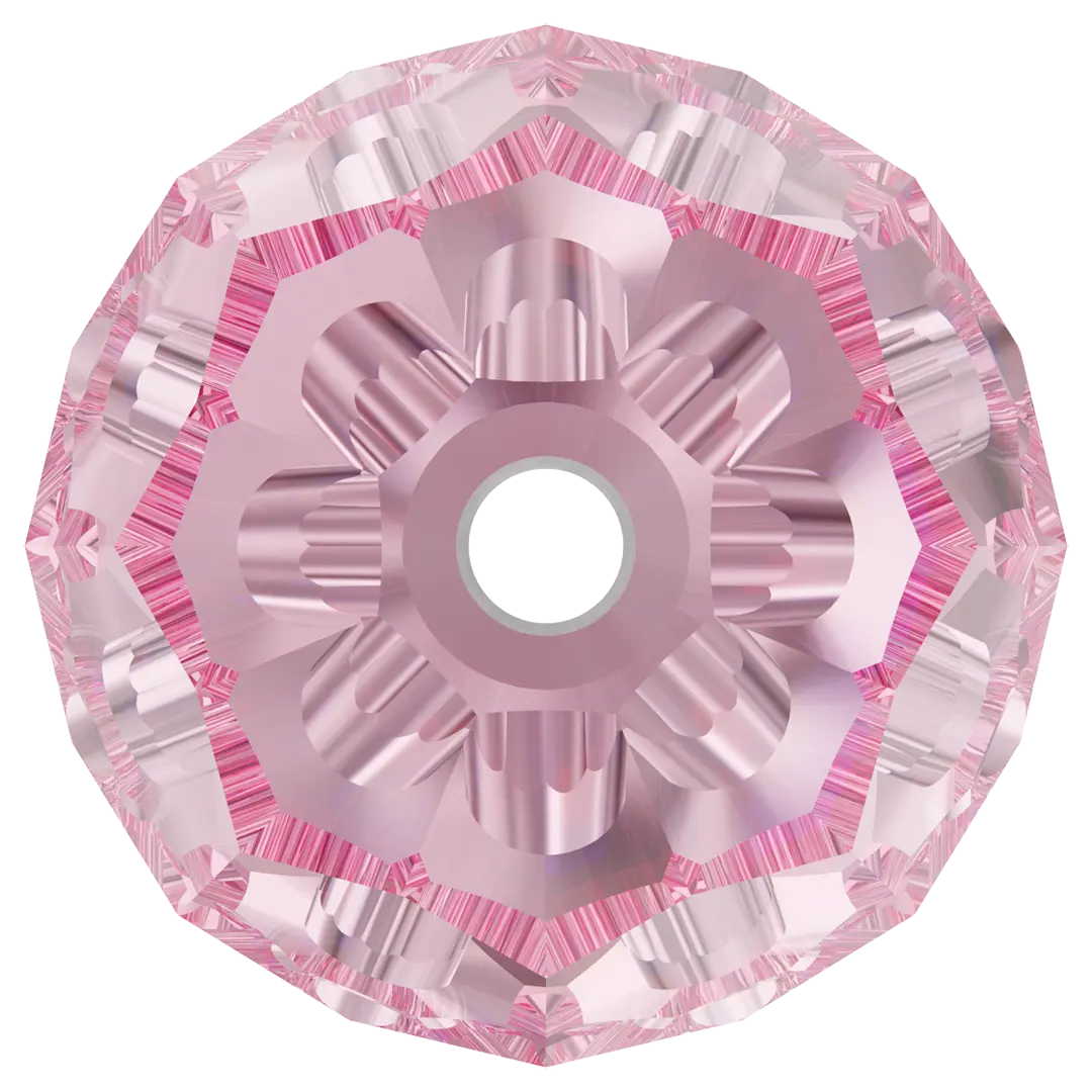 Swarovski Crystal Beads Round (5000) Light Rose