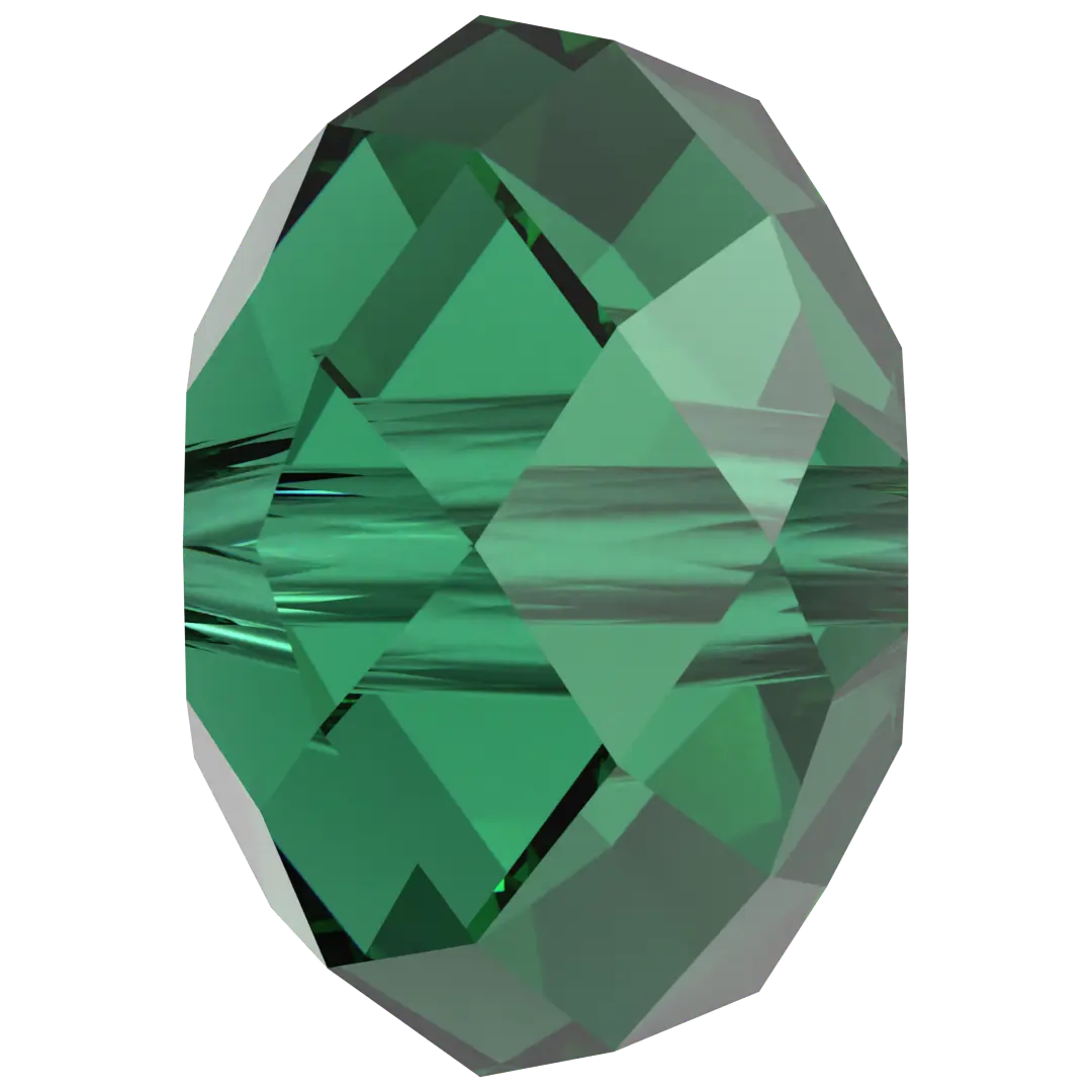 Serinity Crystal Beads Briolette (5040) Majestic Green