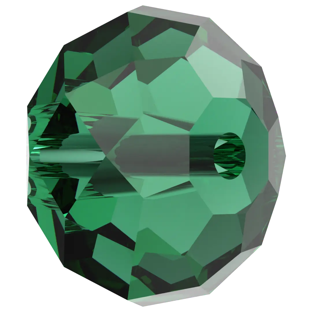 Serinity Crystal Beads Briolette (5040) Majestic Green