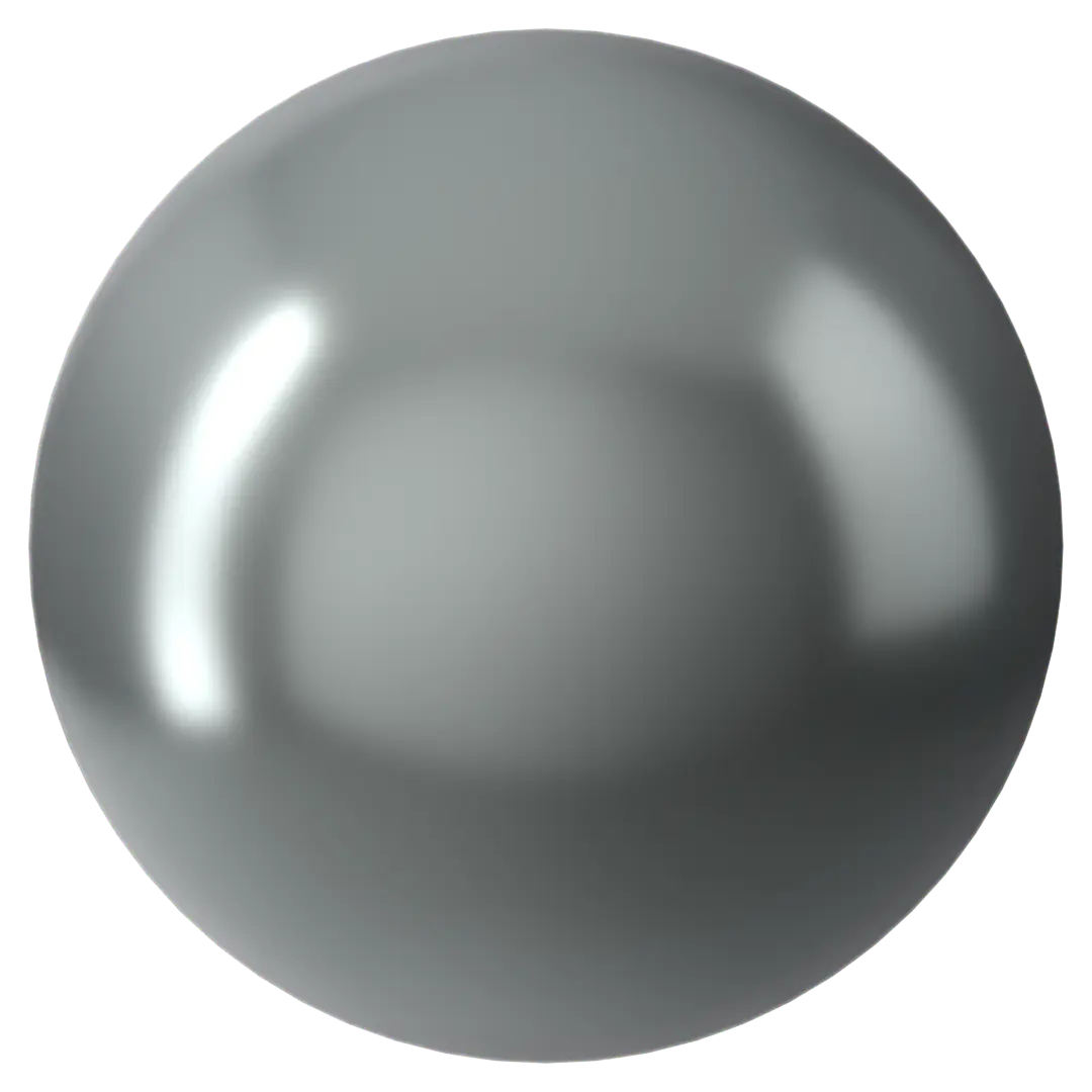 Swarovski Pearls Cabochon (5817) Crystal Dark Grey