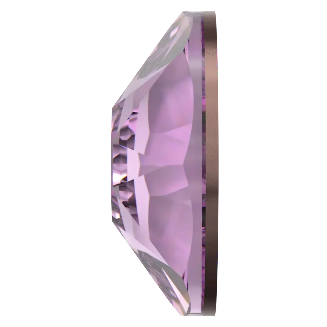 Serinity Flat Back Crystals Non Hotfix (2000, 2058 & 2088) Light Amethyst