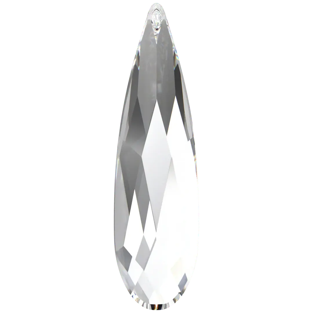 Swarovski Flat Back Crystals Non Hotfix Raindrop (2304) Crystal