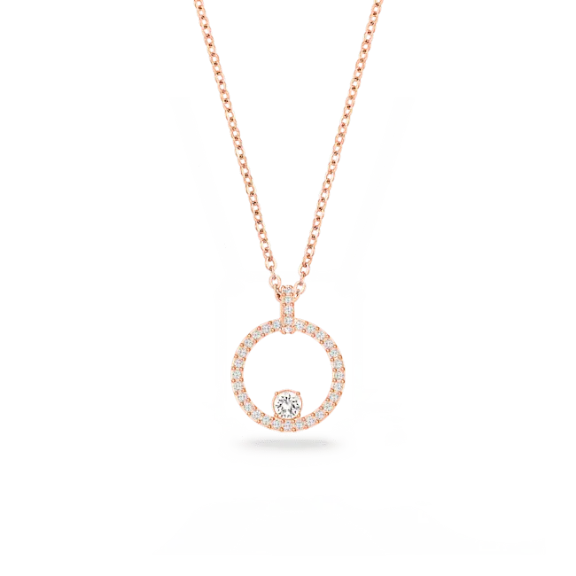 Swarovski Constella Pendant White Rose Gold-Tone Plated