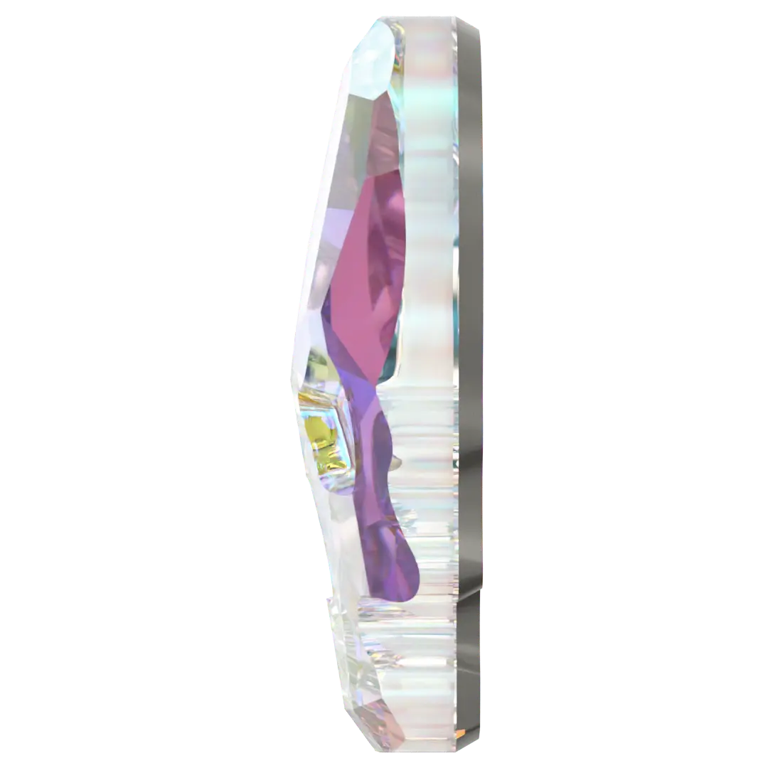 Serinity Flat Back Crystals Non Hotfix Skull (2856) Crystal AB