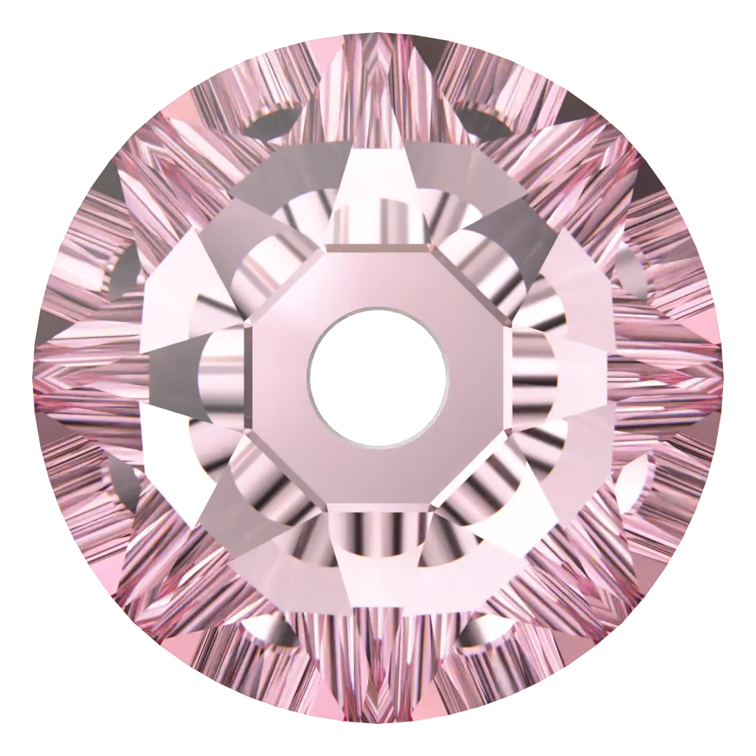 Swarovski Sew On Crystals Xirius Lochrose (3188) Light Rose