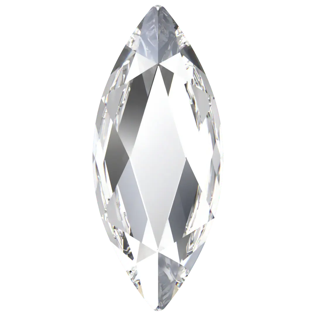 Serinity Flat Back Crystals Non Hotfix Marquise (2201) Crystal