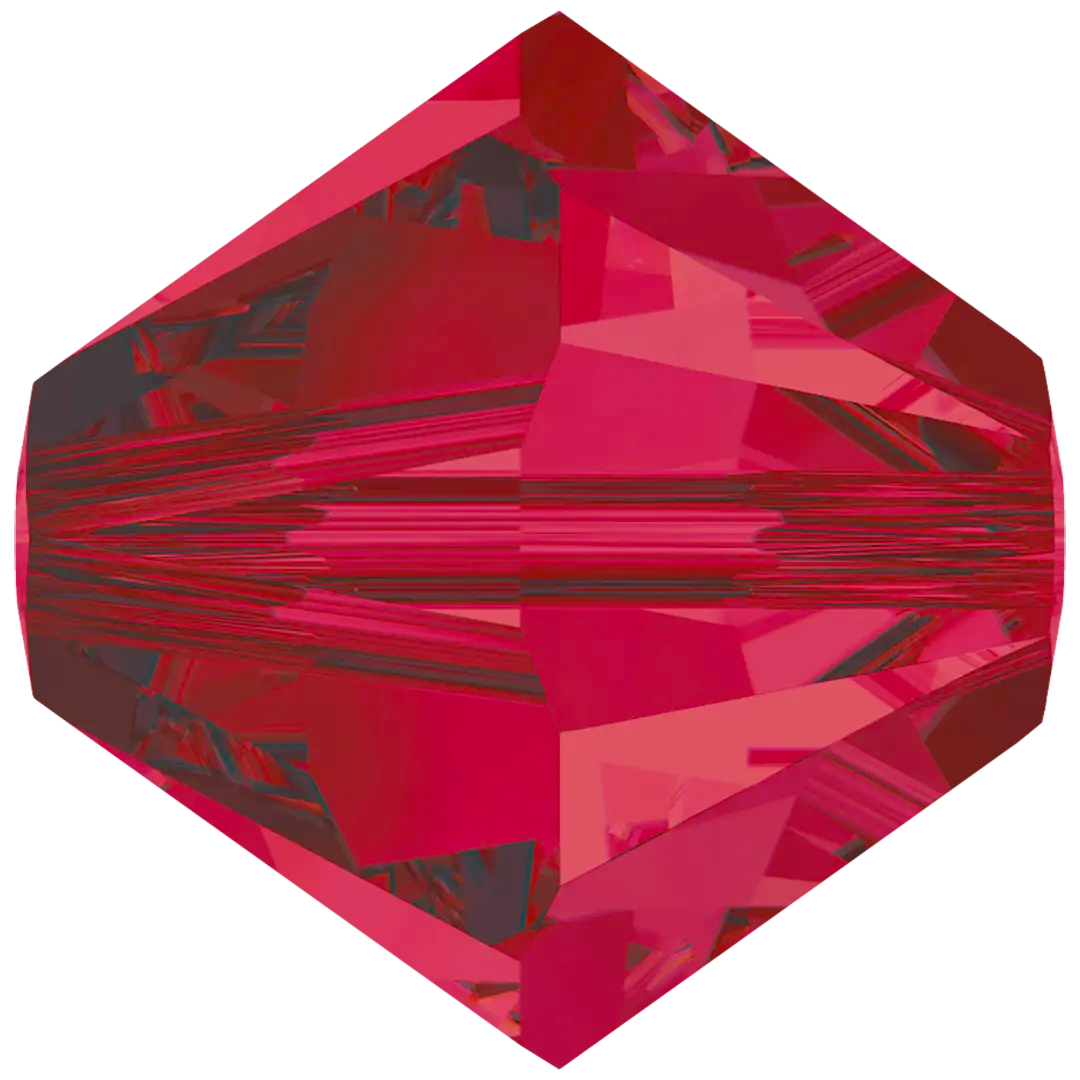 Swarovski Crystal Beads Bicone (5328) Ruby