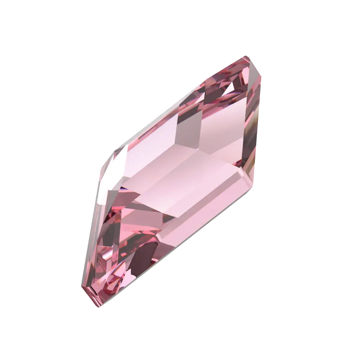 Serinity Flat Back Crystals Non Hotfix Diamond (2773) Light Rose