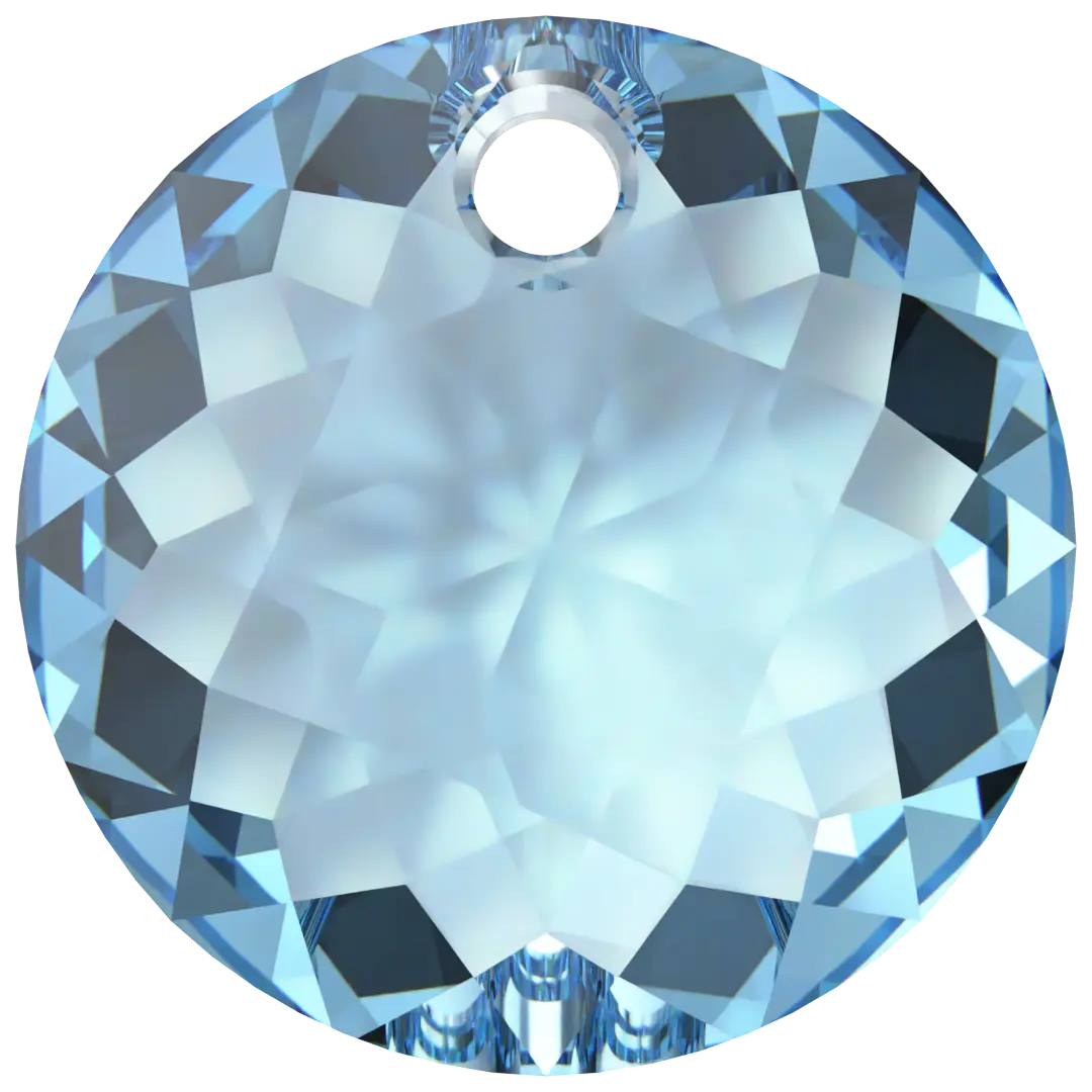 Swarovski Pendants Classic Cut (6430) Aquamarine