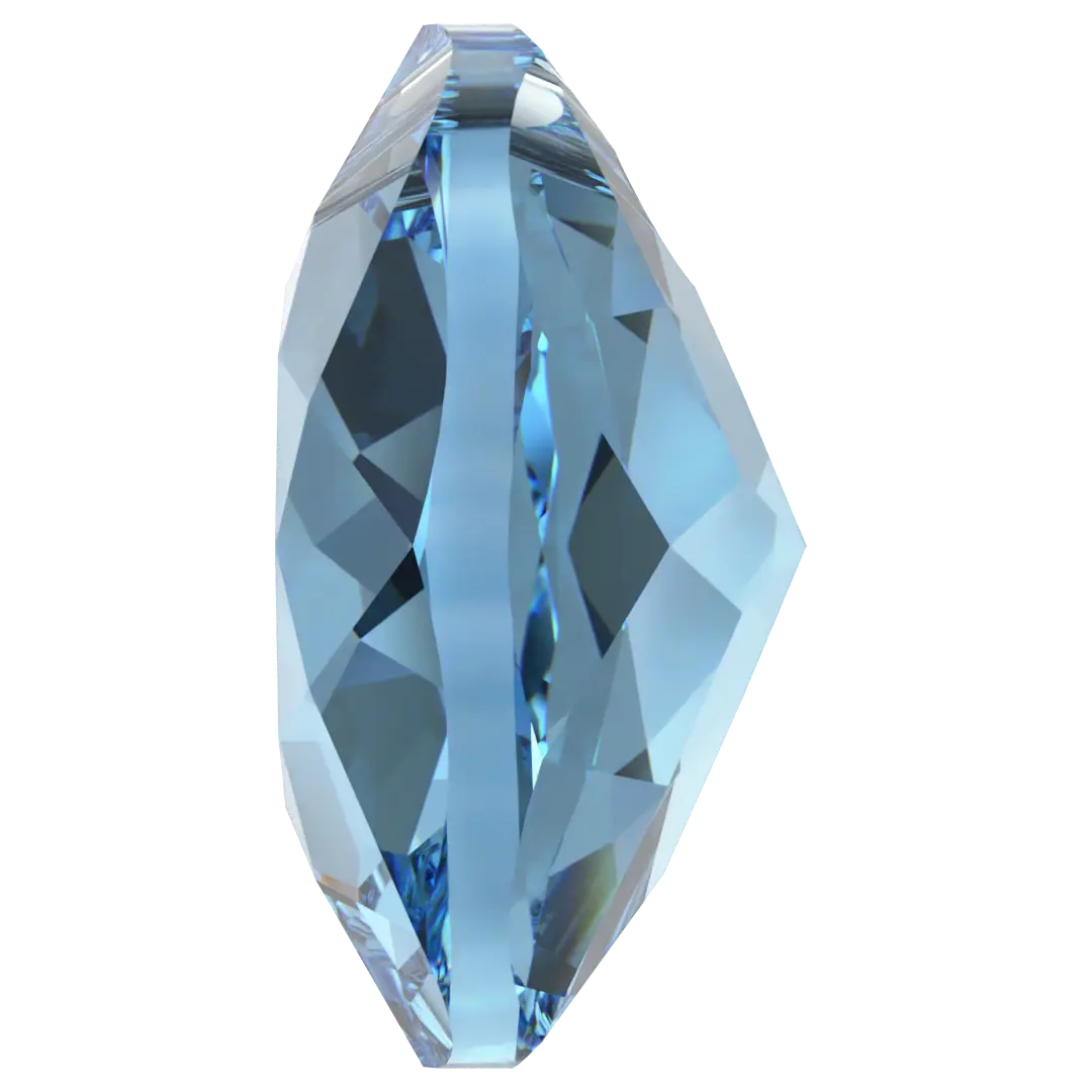 Swarovski Pendants Classic Cut (6430) Aquamarine