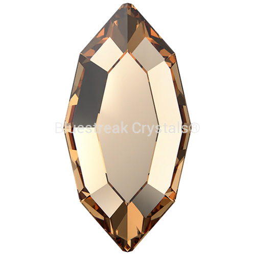 Serinity Flat Back Crystals Non Hotfix Navette (2200) Light Colorado Topaz