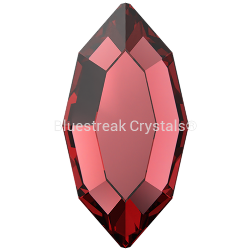 Serinity Flat Back Crystals Non Hotfix Navette (2200) Scarlet